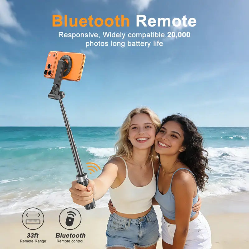 2026 4-in-1 Magnetic Selfie Stick