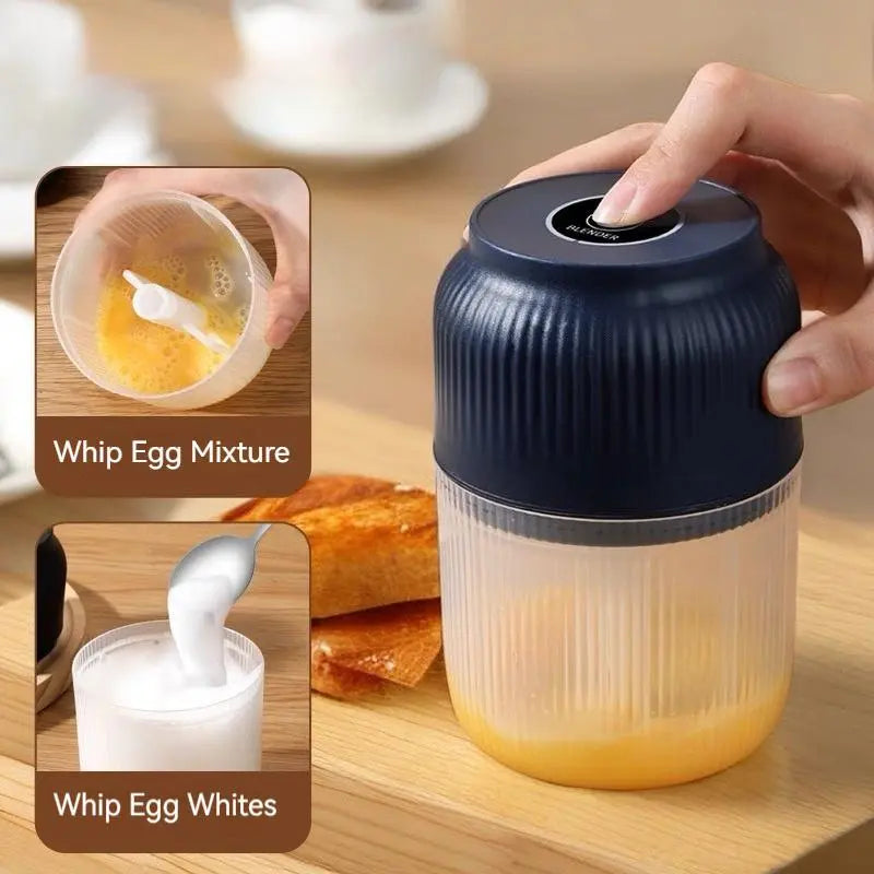 USB Rechargeable Mini Electric Food Chopper Portable Garlic Grinder