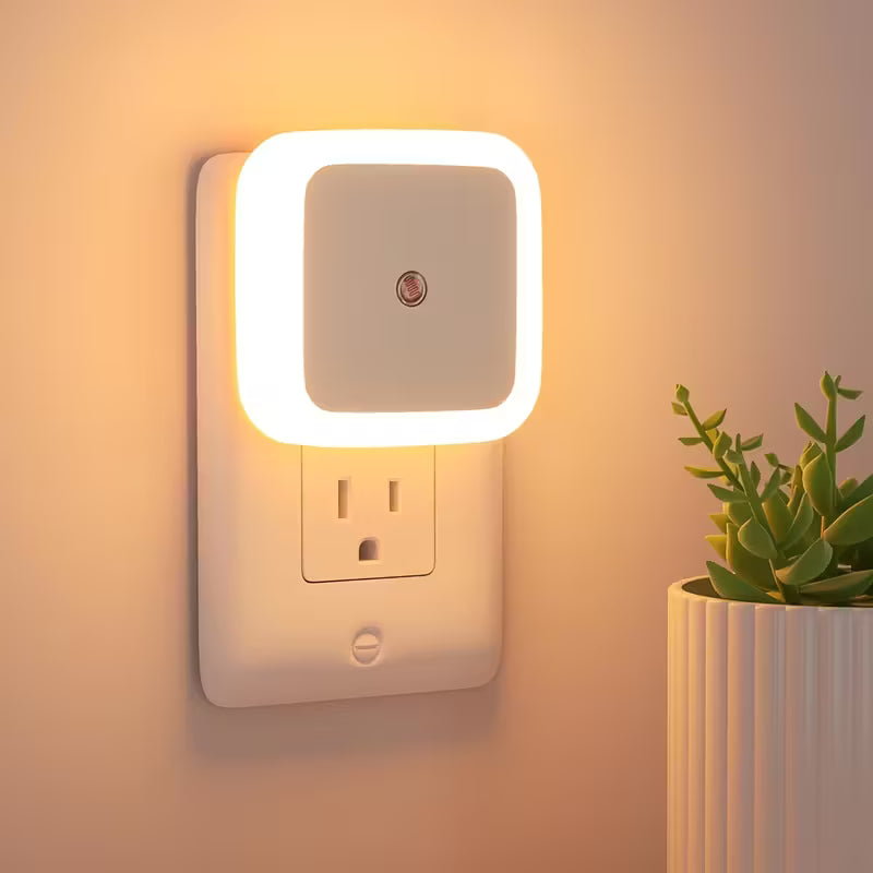 6 Pack Dusk to Dawn Plug In LED Night Lights for Bedroom Bathroom