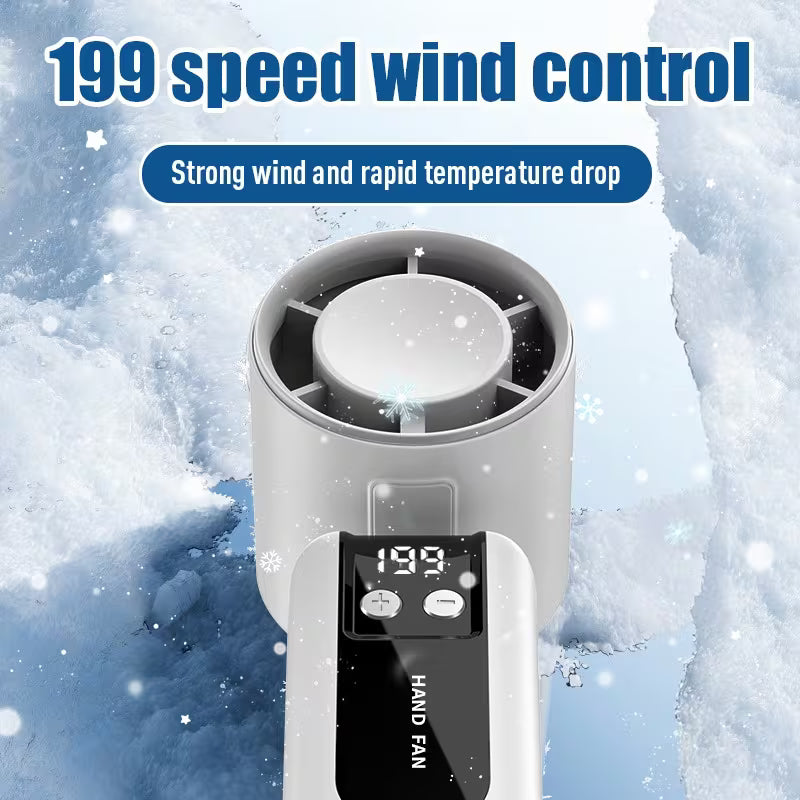 Upgraded Handheld Cooling Folding Fan