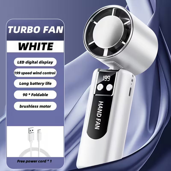 Upgraded Handheld Cooling Folding Fan