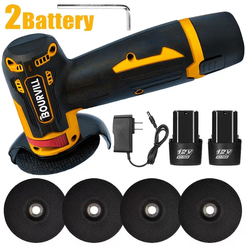 12V Cordless Mini Angle Grinder