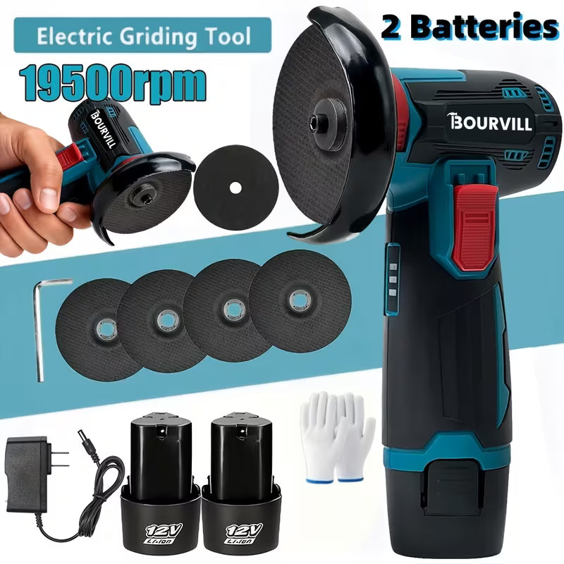 12V Cordless Mini Angle Grinder