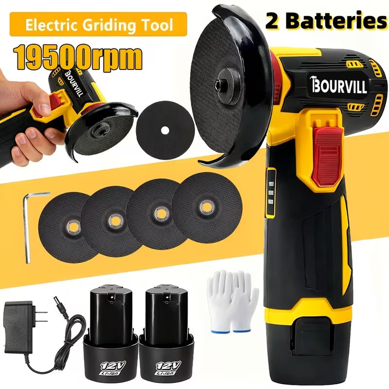 12V Cordless Mini Angle Grinder