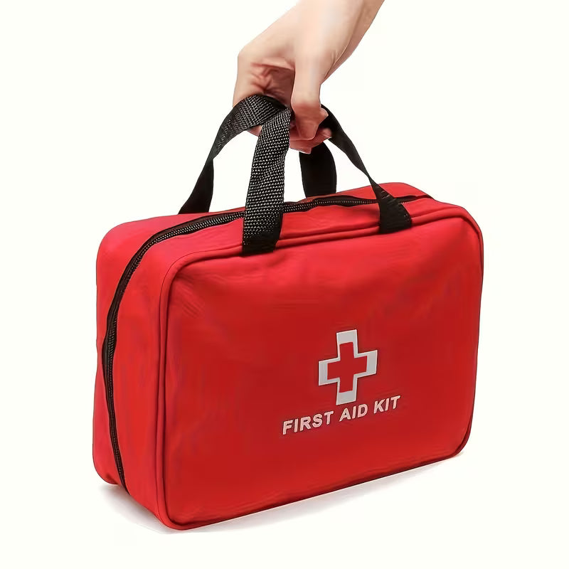 Compact Emergency First Aid Kit for Home & Car