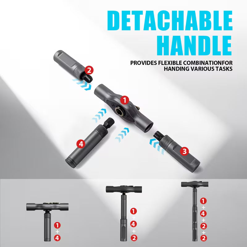 24Pcs Magnetic Ratchet Screwdriver Kit