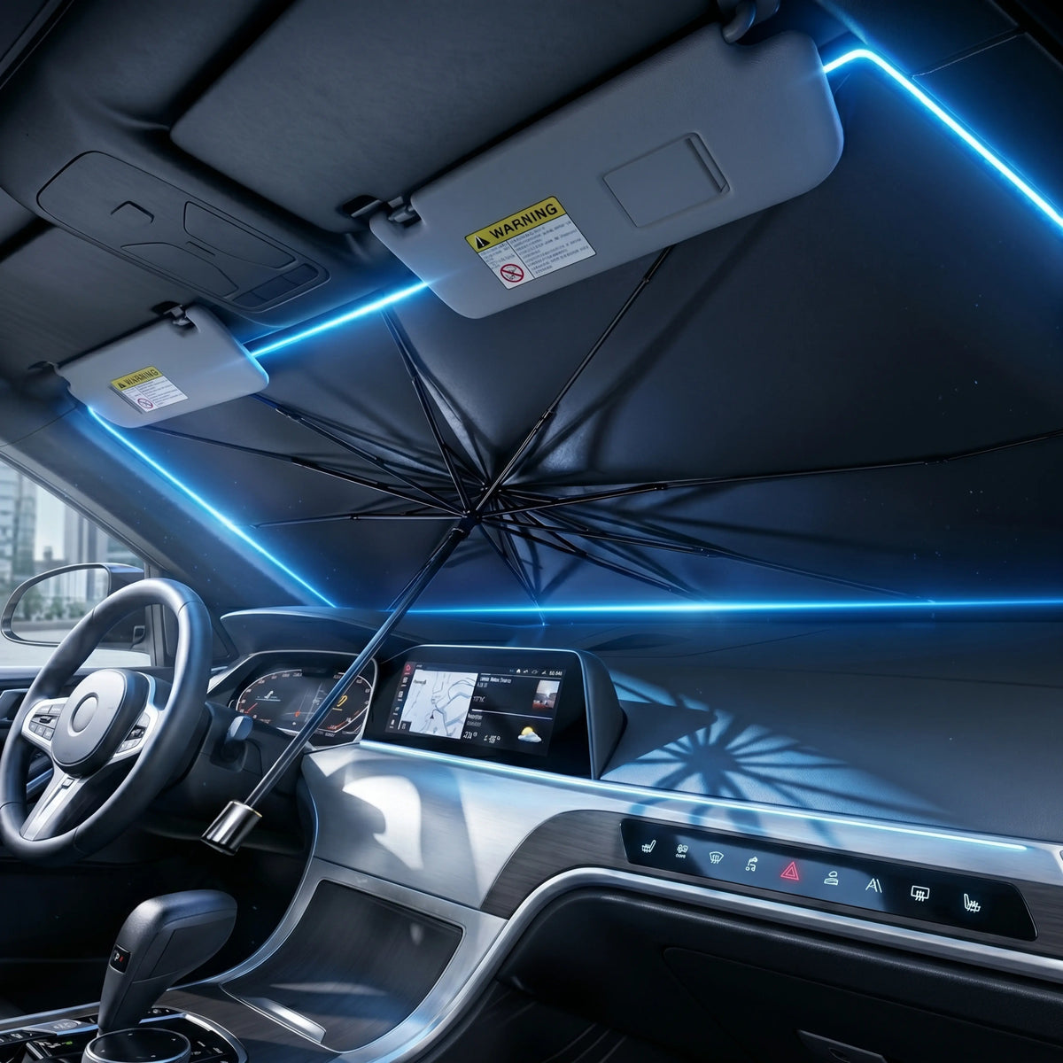 Foldable Car Windshield Sun Shade