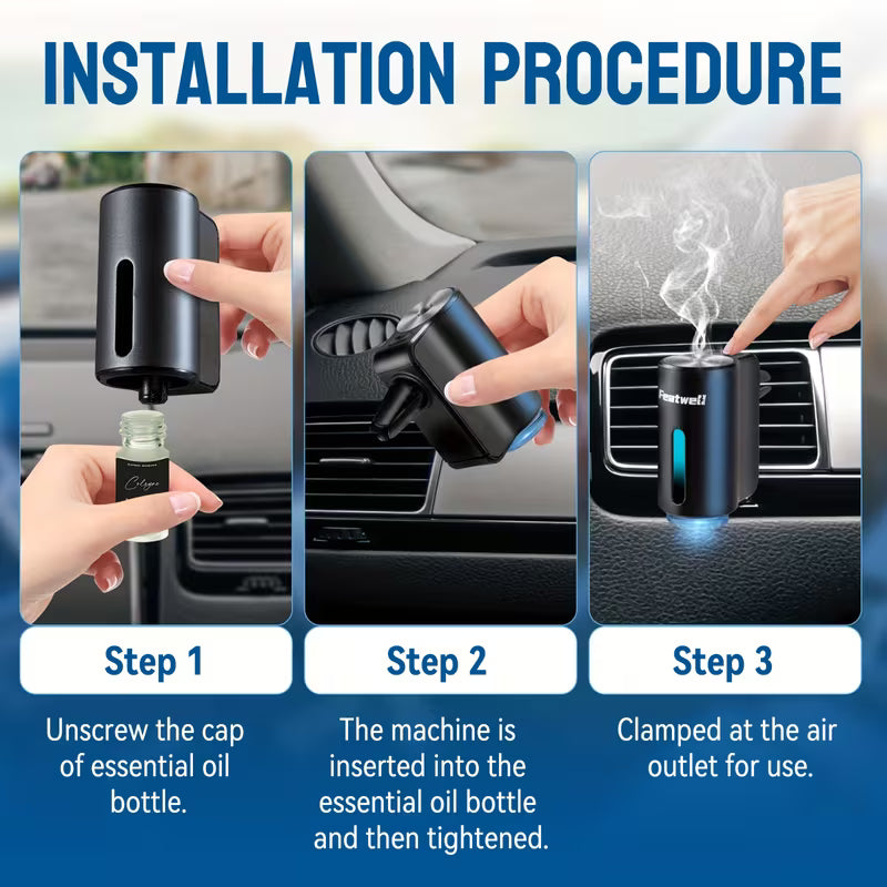 Smart Car Air Freshener Diffuser