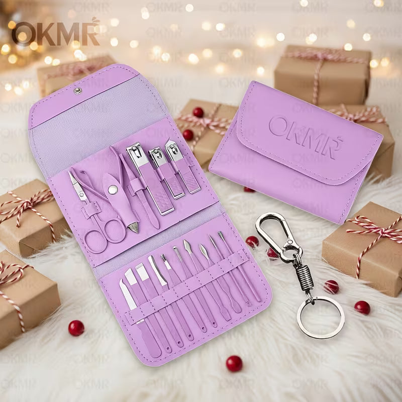 1 Sets Of 16 Premium Stainless Steel Manicure